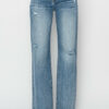 RISEN Full Size High Waist Distressed Wide Leg Jeans