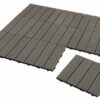 Deck tile BRUDEAND W30xL30 artwood pack of 9