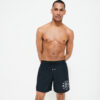 Men Swim Trunks Embroidered Logo - Vilebrequin x BAPE® BLACK